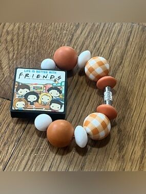 New "Friends" themed Tumbler Cup Handle Charm Bracelet or backpack charm